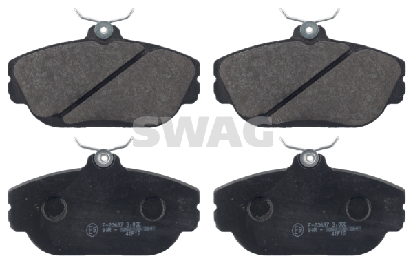 set placute frana,frana disc 50 11 6077 SWAG